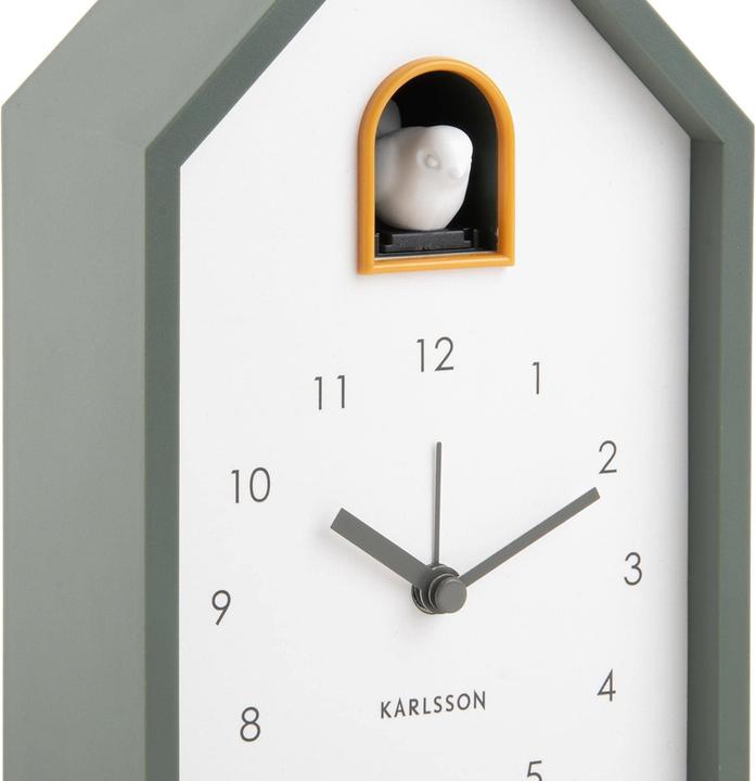 Produktbild Karlsson Kuckuck-Wecker Jungle green