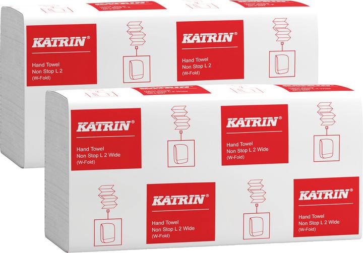 Produktbild Katrin Handtücher W-Fold Interfold Classic Non Stop L 2 (3000 x)
