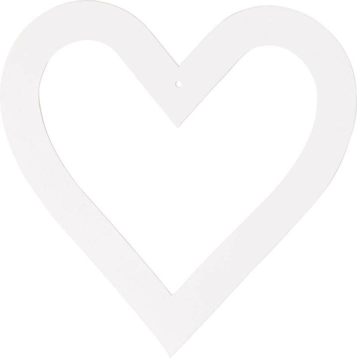 Actual product image Creativ Company Heart frame cardboard 18x18cm, 16pcs. (230 g/m², 16 x)