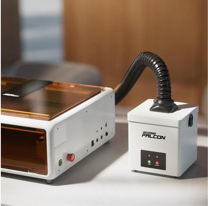 Actual product image Creality Desktop Falcon Smoke Purifier Yw45 (Cleaning)