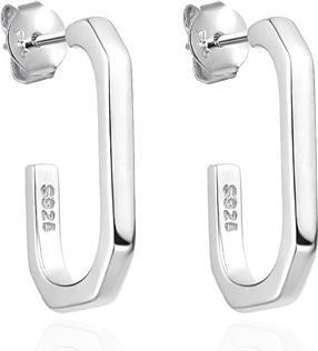 Actual product image Agato - Timeless silver earrings AGT-E136P