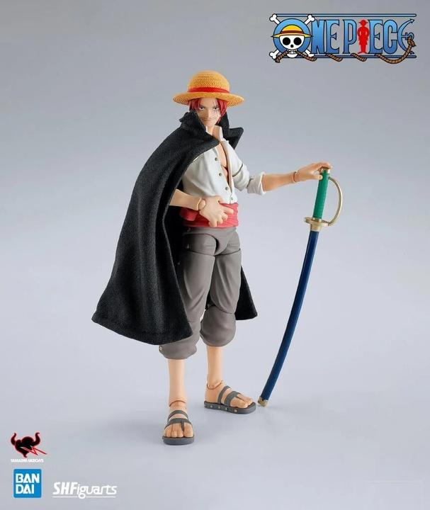 Actual product image Bandai One Piece S.H.Figuarts Actionfiguren 2er-Pack Shanks & Monkey D. Luffy Childhood Ver.