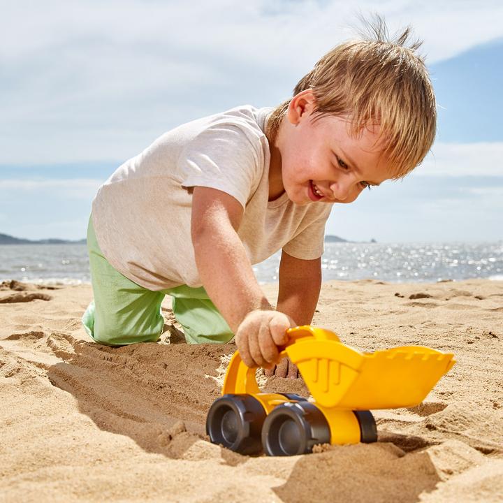 Actual product image Hape Monster excavator