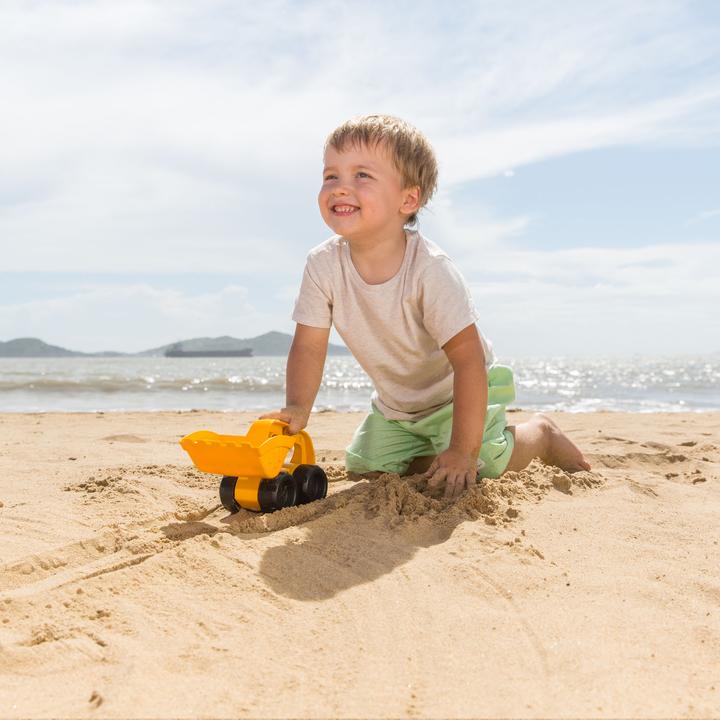 Actual product image Hape Monster excavator