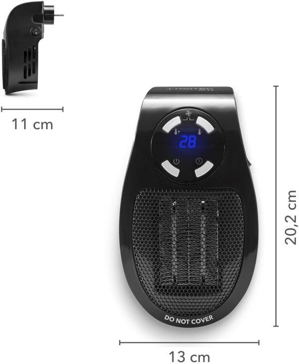 Actual product image Trotec Steckdosen Heizlüfter TFC 2 E (500 W)
