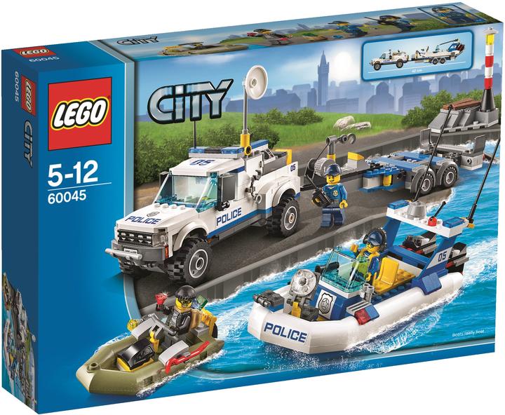 Actual product image LEGO City Police Boat Transporter (60045, LEGO City)