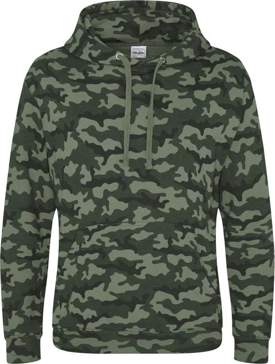 Green camouflage pattern