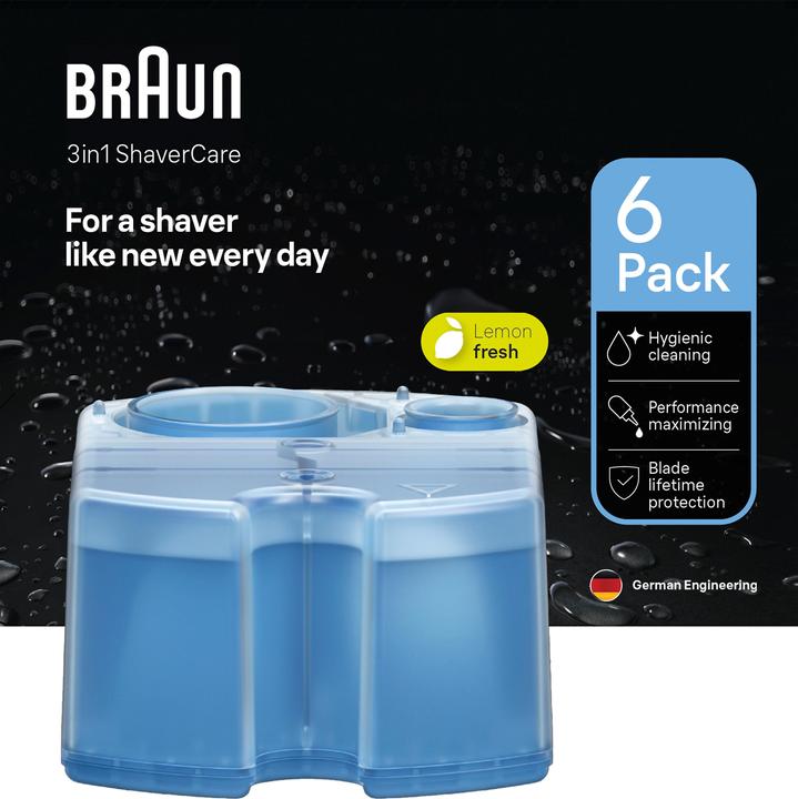 Produktbild Braun 3-in-1 ShaverCare (6 x)