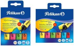 Actual product image Pelikan Highlighter 490 (Neon yellow, Neon pink, Neon green, Neon orange, 2 mm, 6 x)