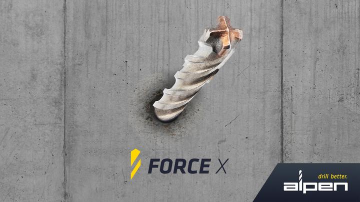 Productafbeelding Alpen SDSplus hamerboor FORCE Snijden (14 mm)