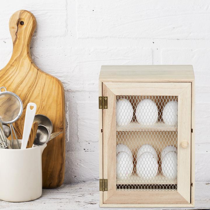 Image du produit Relaxdays Armoire pour oeufs, en bois (5.50 l)