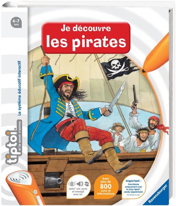 Image du produit tiptoi Je découvre les Pirates (Français, Collectif)
