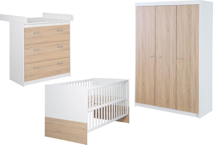 Roba Gabriella (Babybett, Wickelkommode, Kinderkleiderschrank)