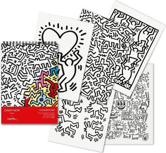 Produktbild Caran d'Ache Malblock A5 Keith Haring (A5, Blanko)