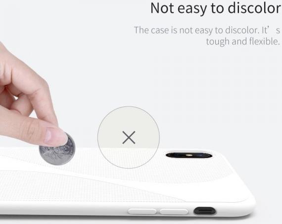 Actual product image Nillkin Flex II Liquid Silicone Case Cover (Apple iPhone X)