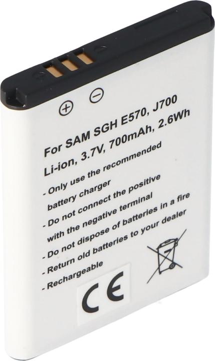Image du produit Samsung Batterie SGH E570, J700