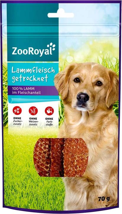Image du produit Zooroyal Viande d'agneau séchée (24 pcs, 1680 g)