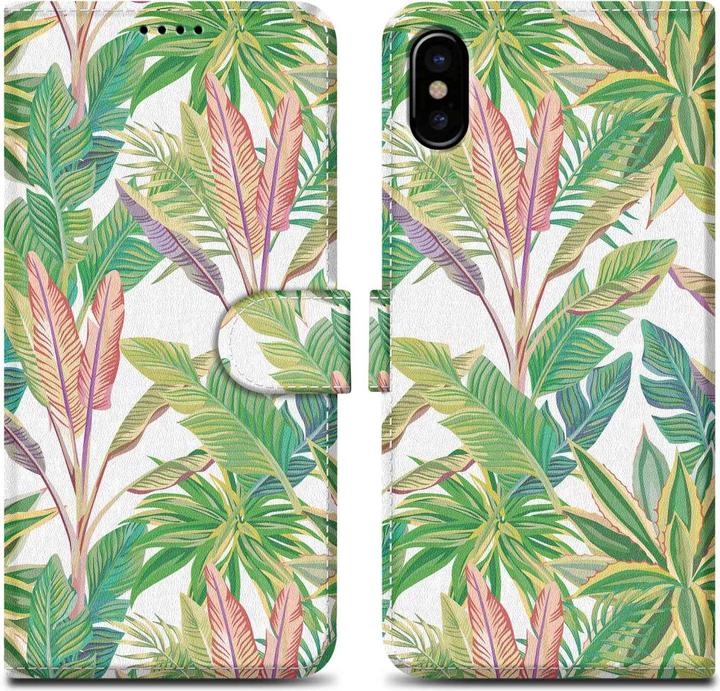 Actual product image Cadorabo Book cover with print (Apple iPhone X)