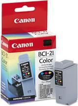Produktbild Canon BCI-21 - Gelb, Cyan, Magenta - Original (M, C, Y)