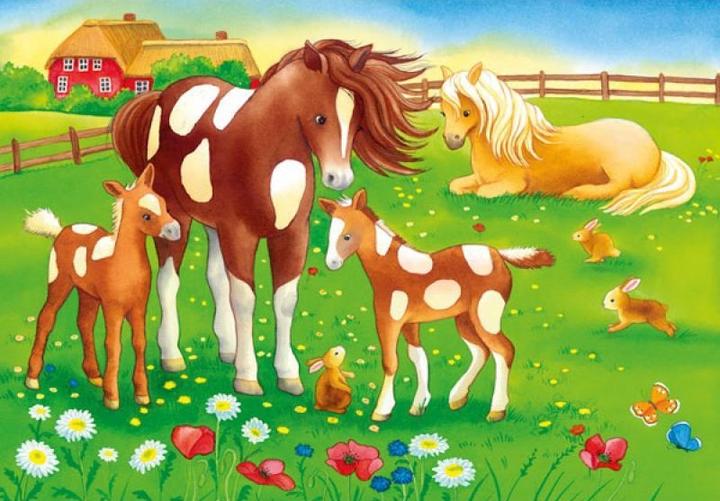 Image du produit Ravensburger Crinières flottantes 2x (12 pièces)