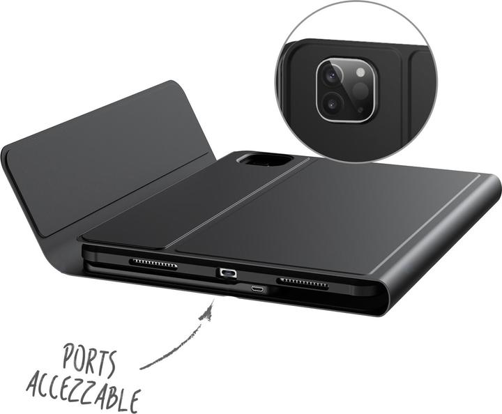 Actual product image Accezz QWERTY Keyboard Bookcase iPad Air (2025 / 2024 / 2022 / 2020) / Pro 11 (2022 - 2018)