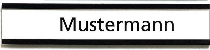 Actual product image Franken Name Plate magnetic (10 x)