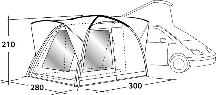Produktbild Outwell Milestone Pace Tent (13.20 kg, 4 Personen)