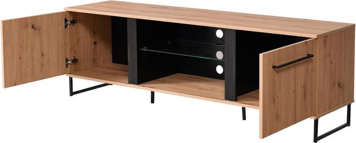 Produktbild Homestyle4u Wohnwand Wohnzimmer-Set Industrial Style (100 x 100 x 100 cm)
