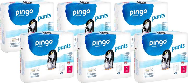 Image du produit Pingo Pants Maxi 4 (Taille 4, Pack mensuel, 180 pièce(s))