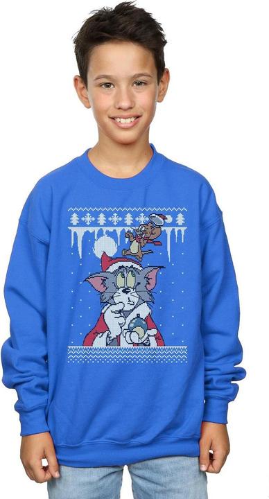 Image du produit Tom & Jerry - Sweat CHRISTMAS FAIR ISLE - Garçon (152, 158)