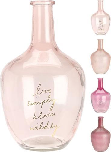 Image du produit Koopman Vase Roses (1 x, 7 x 7 x 19 cm)