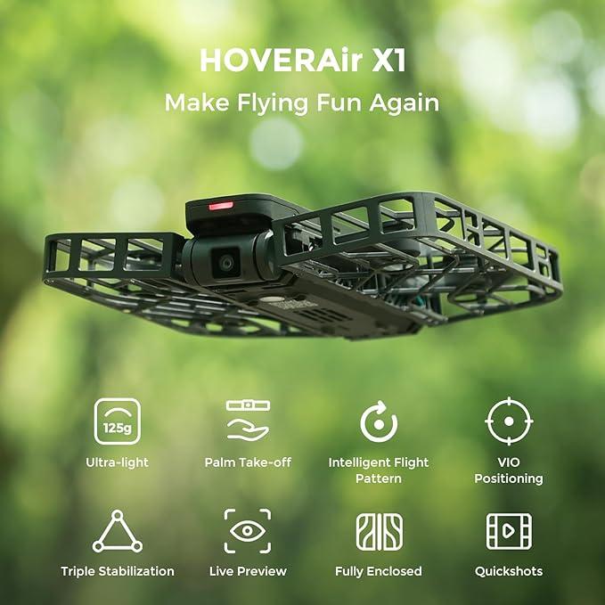 Actual product image HoverAir X1 Standard (11 min, 125 g, 12 Mpx)