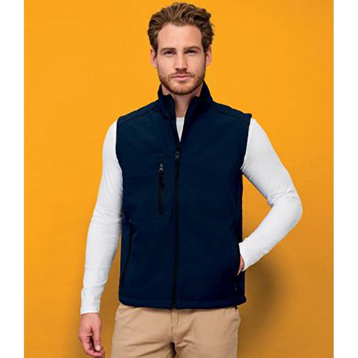 Actual product image Sols Mens Rally Softshell Vest Bodywarmer Vest (3XL)