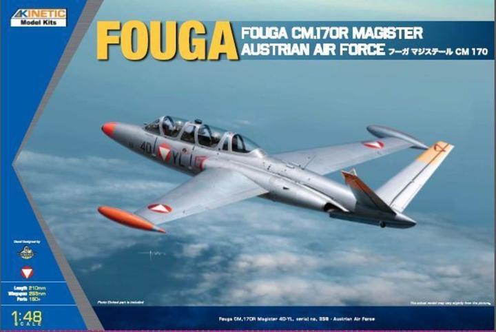 Actual product image Kinetic Fouga Magister CM 170 Austria