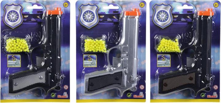 Actual product image Simba Ball gun with ammunition, 3-sort.
