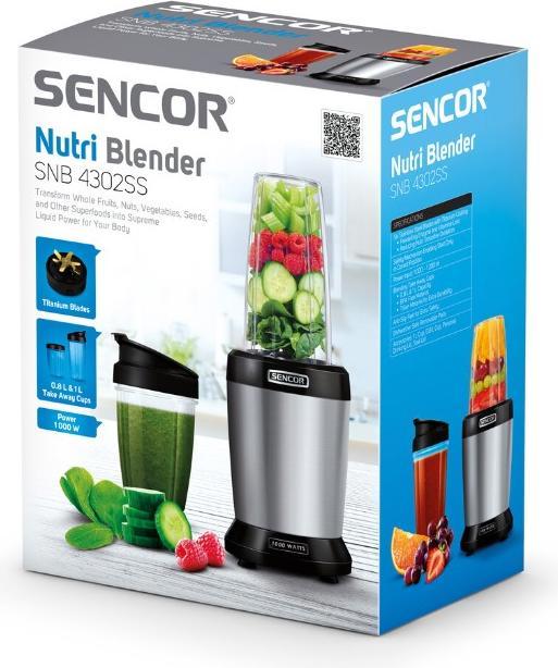 Immagine prodotto Sencor Frullatore per frullati SNB 4302SS (1000 W)