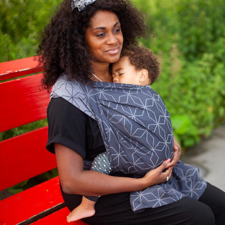Image du produit Hoppediz Echarpe de portage pour bébé Qualité kbA (5.40 m)