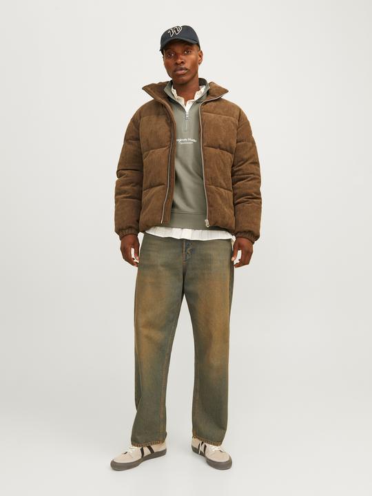 Actual product image Jack & Jones Text Sweatshirt with half zip Sweatshirt with half zip (XS)