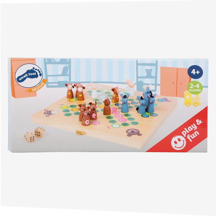 Produktbild small foot Ludo Farmtiere (Deutsch, Englisch, Französisch, Italienisch)