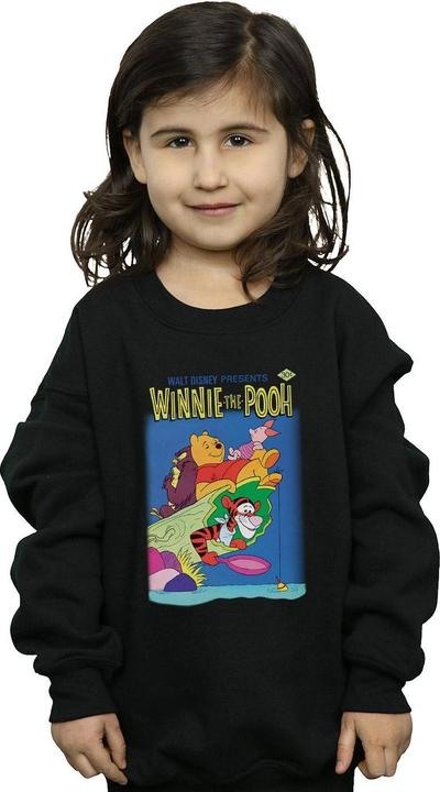 Actual product image Disney Girls Winnie The Pooh Poster Sweatshirt (128)
