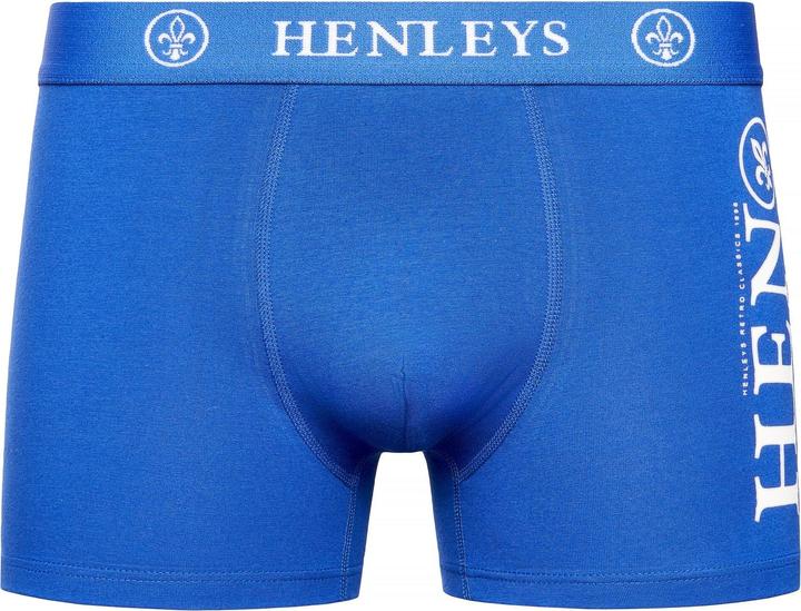 Actual product image Henleys Mens Kelmack Marl Boxer Shorts (Pack of 5) (L, 5-pack)
