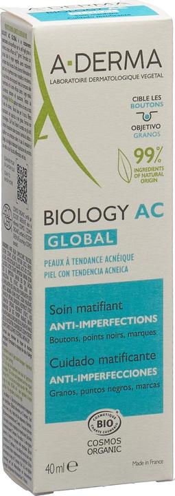 Produktbild A-Derma BIOLOGY AC Global Creme unreine Haut Creme (40 ml, Tagescreme)