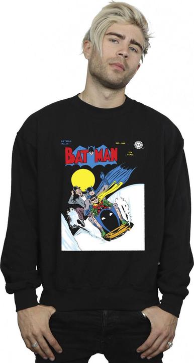 Actual product image Mens Batman Snow Mobile Cotton Sweatshirt (XL)