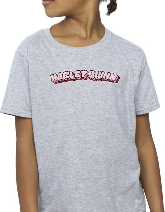 Immagine prodotto Batman Harley Quinn Logo Maglietta Ragazze (140, 146)