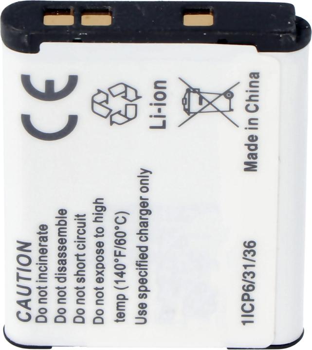 Image du produit AccuCell Batterie compatible avec EN-EL19, COOLPIX S2500, S3100, S4100