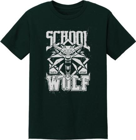 Dpi Merchandising The Witcher T-Shirt ""School of the Wolf"" Black
