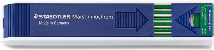Image du produit Staedtler Mine à dessin Mars Lumochrom 204, produit unique, vert (2 mm, HB, 12 x)