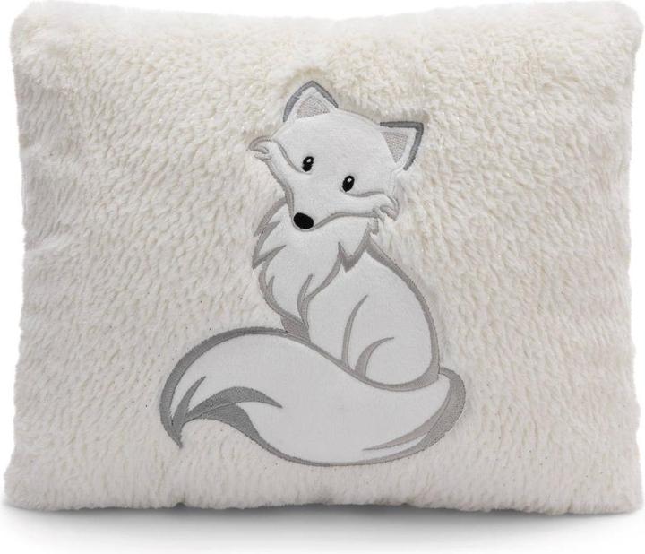NICI 61305 Kussen poolvos Vanja 25x30cm GROEN (25 x 30 cm)