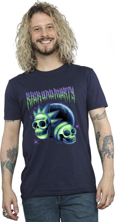 Produktbild Rick And Morty Space Skull TShirt (XL)