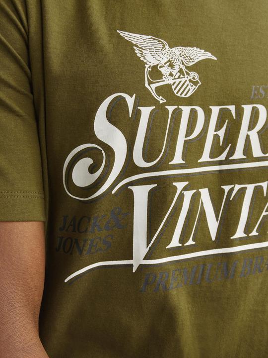 Actual product image Jack & Jones Printed round neck T-shirt T-shirt (M)